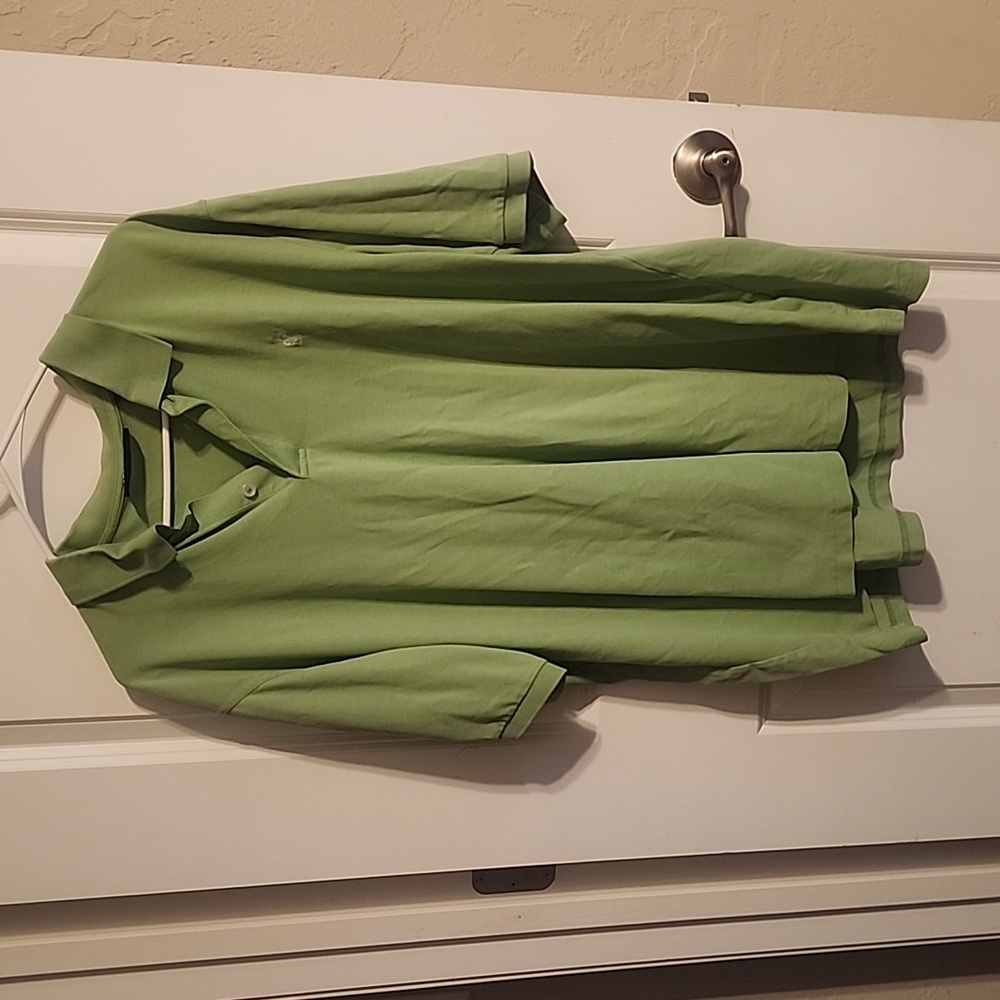 ashworth green polo shirt size xxl